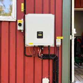 Växelriktare Fox ESS installation